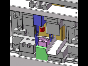 wire breaking and peeling machine Model 3D