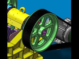 jaw crusher 3D Modell