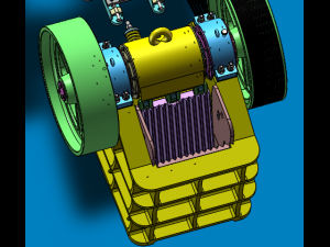 jaw crusher 3D Modell