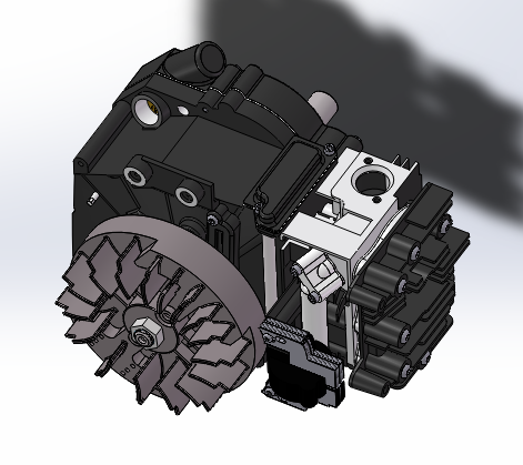 engine 3D Model .c4d .max .obj .3ds .fbx .stl .blend 