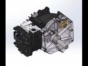 engine 3D Model