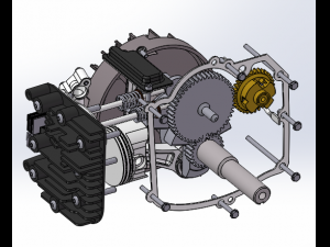 engine 3D Model