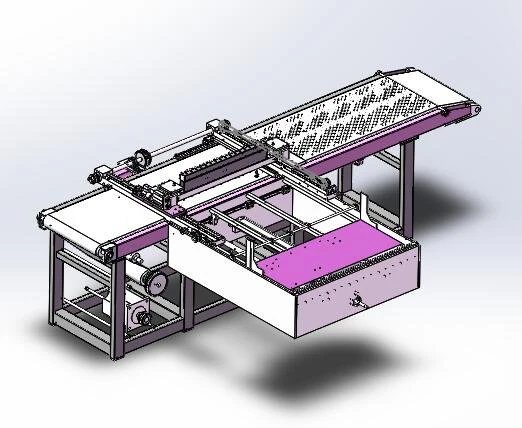 non standard automatic feeding equipment 3D Model .c4d .max .obj .3ds .fbx .stl .blend