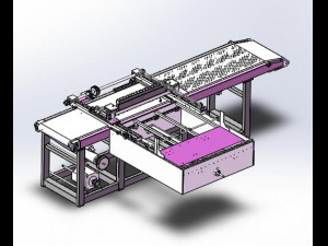 non standard automatic feeding equipment 3D Модель