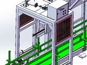 仕分け定量包装機 3Dモデル