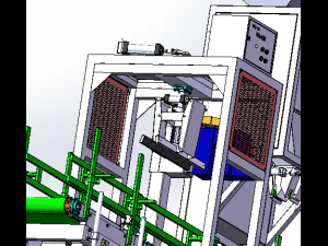 仕分け定量包装機 3Dモデル