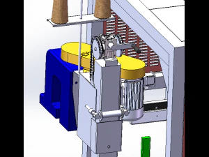 仕分け定量包装機 3Dモデル