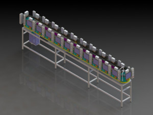 circular conveyor 3D Model