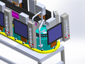 circular conveyor Modello 3D