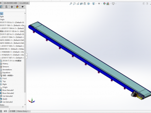 concrete mixing conveyor Modelo 3D