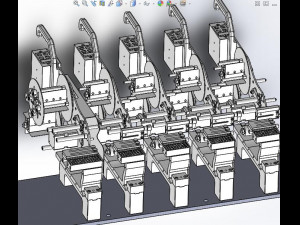 manipulator labeling machine Modelo 3D