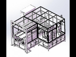 power battery housing machine assembly machine 3D मॉडल