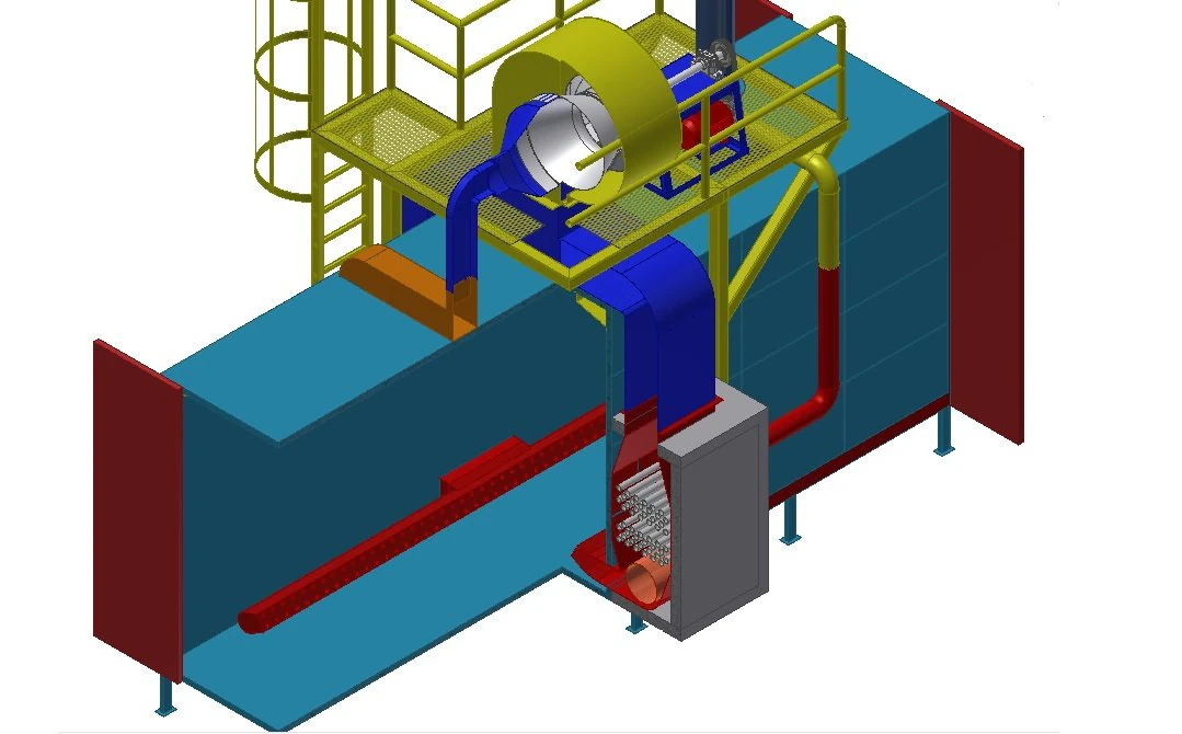 industrial oven 3D Model .c4d .max .obj .3ds .fbx .stl .blend