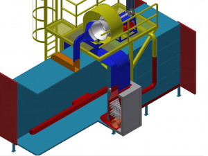 industrial oven 3Dモデル