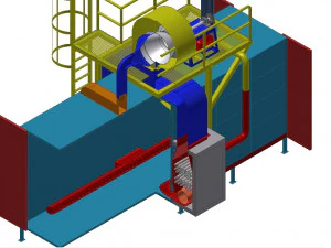 산업용 오븐 3D 모델