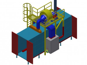 industrial oven 3D 모델