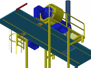 industrial oven 3D 모델