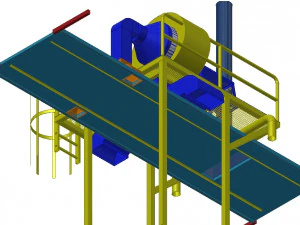 industrial oven 3D Model
