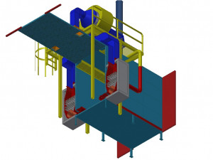 industrial oven 3D 모델