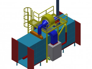 industrial oven 3D 모델