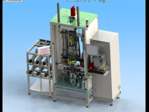 shock absorber assembly equipment Modello 3D