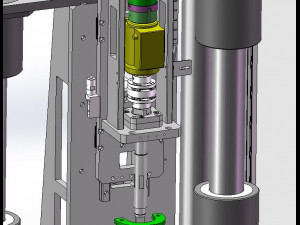 shock absorber assembly equipment Modelo 3D