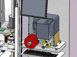 shock absorber assembly equipment 3D Model