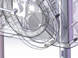 drilling machine design model with detailed structure 3D-Modell