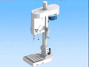drilling machine design model with detailed structure 3D Model