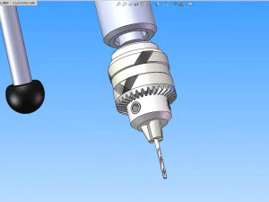 drilling machine design model with detailed structure 3D Model