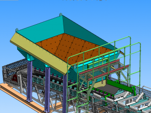 yd20-16 belt conveyor for mining 3D Модель