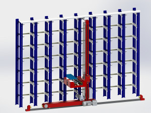 stereoscopic warehouse 3D-Modell