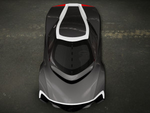 streamlined sports car 3D Model
