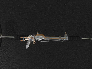 syst&egrave;me de direction assist&eacute;e &eacute;lectrique automobile Modèle 3D