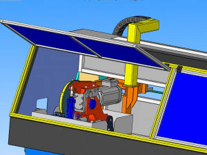 lt50 automatic pipe cutting machine 3D Model