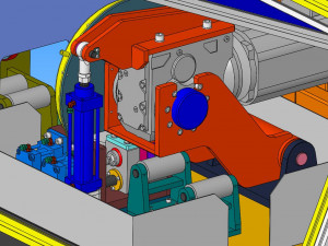 lt50 automatic pipe cutting machine Model 3D
