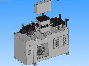 automatic pipe cutting machine 3D Model