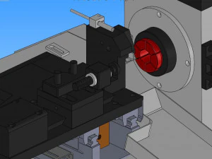 automatic pipe cutting machine 3D Model
