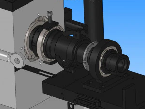 automatic pipe cutting machine 3D Model