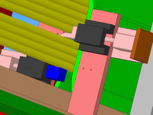 automatic feeding and pipe cutting machine 3D Model