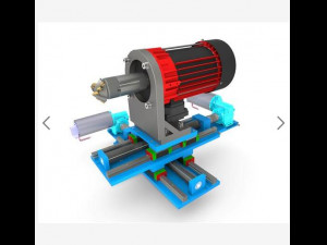 pipe beveling machinepipe cutting machine 3D Model
