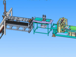 automatic pipe cutting machine 3Dモデル