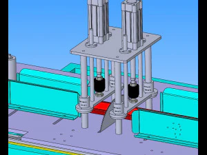 automatic pipe cutting machine 3D Model