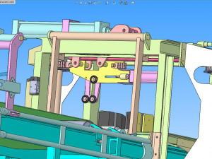 automatic pipe cutting machine Model 3D