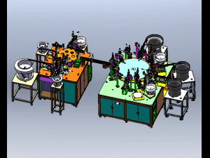 automobile valve assembly machine 3D Model