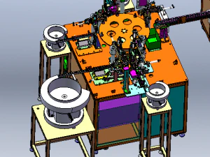 automobile valve assembly machine 3D Model