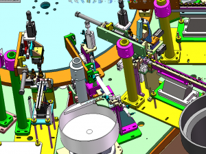 automobile valve assembly machine Modèle 3D