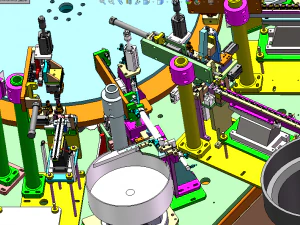 automobile valve assembly machine 3D Model