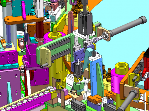 automobile valve assembly machine Modèle 3D