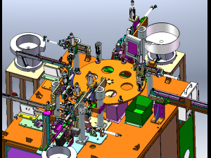 automobile valve assembly machine Modèle 3D